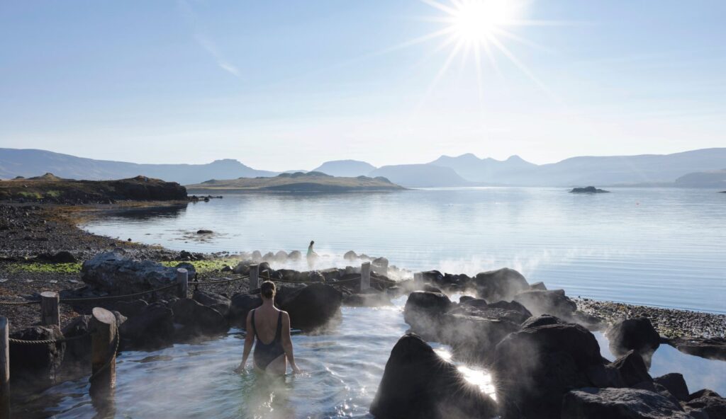 Hvammsvik Hot Springs Iceland